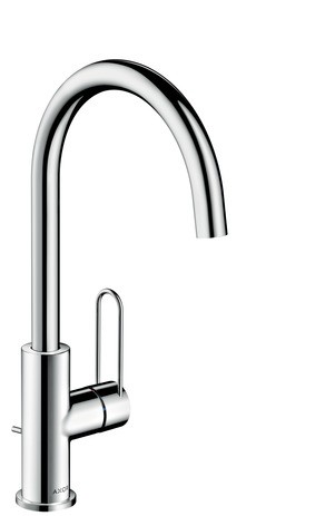 Hansgrohe Waschtischmischer 210 Axor Uno Schwenkauslauf Bügelgriff chrom, 38036000 , 38036000