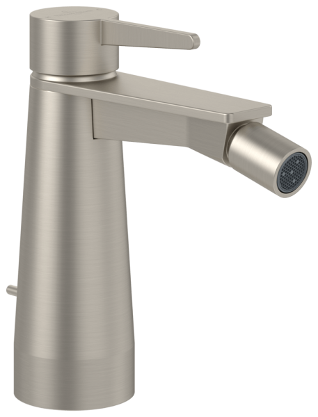 Villeroy & Boch Einhebel-Bidetarmatur Conum 49x154x147mm Brushed Nickel Matt