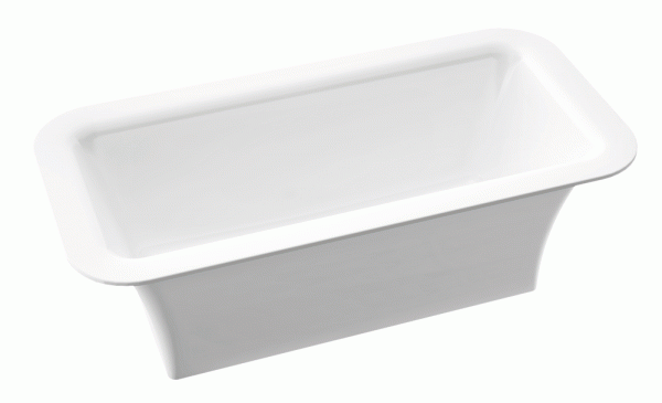 Zicco Sentio 1 freistehende Badewanne, L 1790 W 890 H 620 mm