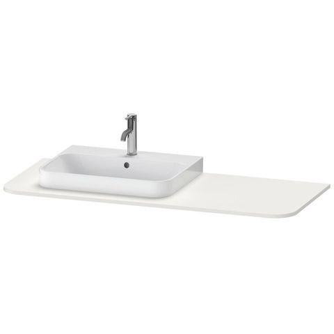 Duravit Happy D.2 Plus Konsole Nordic Weiß Seidenmatt 1300x550x16 mm - HP031KL3939
