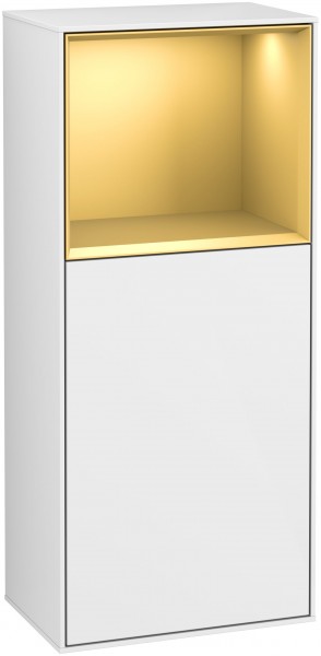 Villeroy & Boch Seitenschrank Finion G51 418x936x270mm Wandbel. A: (Scharn.) re, G510HFGF