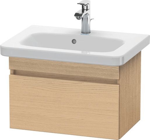 Duravit DuraStyle Waschtischunterbau wandhängend Natur Eiche Matt 580x368x398 mm - DS637903030