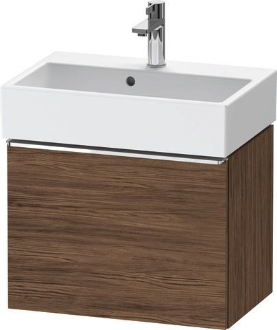 Duravit D-Neo Waschtischunterbau wandhängend Nussbaum dunkel Matt 584x372x440 mm - DE4229010210000