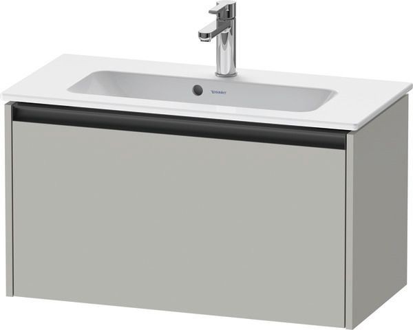 Duravit Ketho.2 Waschtischunterbau wandhängend Betongrau Matt 810x390x440 mm - K25056007070000