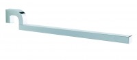 Neuesbad starrer Neuesbad starrer Handtuchhalter 38 cm NIKA, weiss-chrom