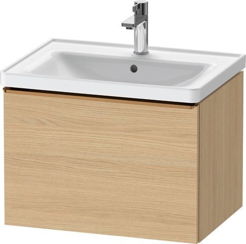 Duravit D-Neo Waschtischunterbau wandhängend Natur Eiche Matt 634x452x440 mm - DE4254004300000