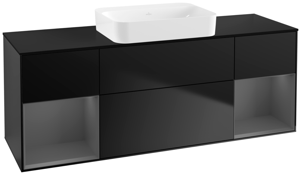 Villeroy & Boch Waschtischunterschrank Finion G74 1600x603x501mm Wandbel WT mit., G742GKPD G742GKPD