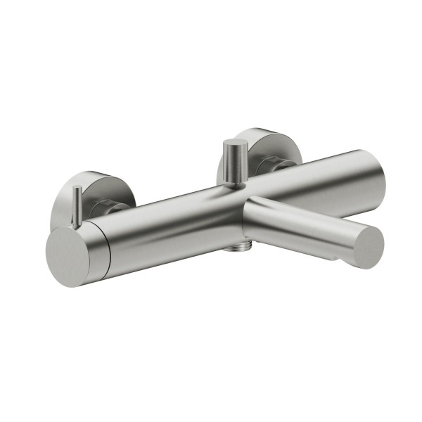 Herzbach DESIGN iX Wannenbatterie Aufputz Edelstahl, 17.130215.1.09