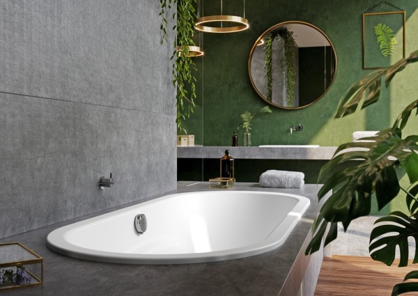 Kaldewei Badewanne CLASSIC DUO OVAL Modell 113, 1700x750 mm, warm beige 20, 291410110661