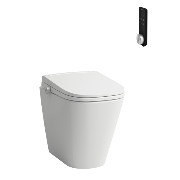 LAUFEN WC-Sitz+Deckel CLEANET MEDA Spülrandl. Stand-WC Silent Flush, weiß, H605110000S002