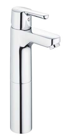Kaja Magis Waschtisch-Einhebelmischer XXL, mit glattem Körper chrom, 44055-C