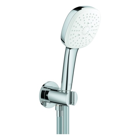 GROHE Wandhalterset Tempesta Cube 110 26910_3 3 Strahlarten WS chrom, 26910003
