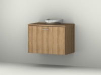 Sanipa Sanipa Waschtischunterschrank mit Auszug 2day SX25045, Noce-Ideale, H:415, B:580, T:340 mm