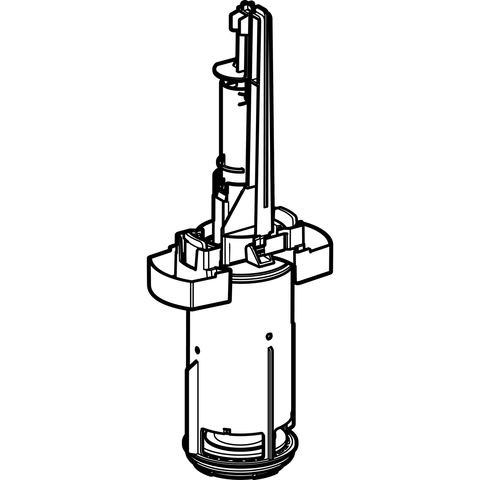 Geberit Spülventil für Geberit Monolith Sanitärmodul für WC, 242389001