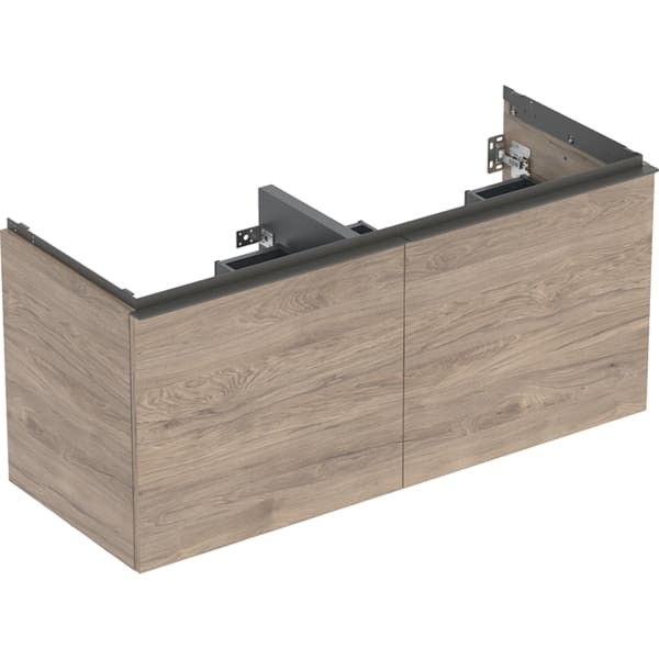 Geberit Acanto Unterschrank für Dopppelwaschtisch B:120cm, 2 Schubladen