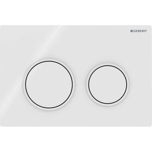 Geberit Omega20 Betätigungsplatte, für 2-Mengen-Spülung