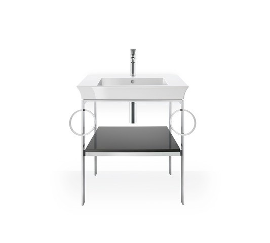 Duravit White Tulip Metallkonsole 684x450x760 mm - WT4546BH1H1