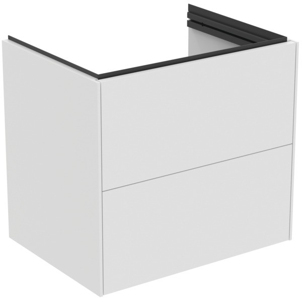 Ideal Standard Möbelwaschtischunterschrank Conca 600 mm 2 Auszüge Weiss matt, T5574Y1