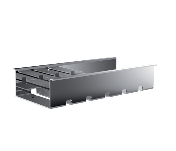 emco liaison Korb für Relingflach, 192 x 39 x 98 mm, chrom,184500100