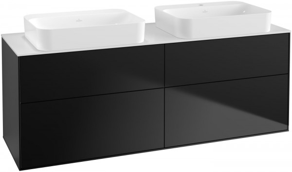 Villeroy & Boch Waschtischunterschrank Finion G72 1600x603x501mm Wandbel f. 2 Waschtische, G72100PD