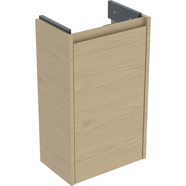 Geberit Renova Compact Unterschrank für Handwaschbecken, mit einer Tür, verkürzte, 504080PS1