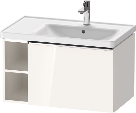 Duravit D-Neo Waschtischunterbau wandhängend Weiß Hochglanz 784x452x440 mm - DE4257010220000