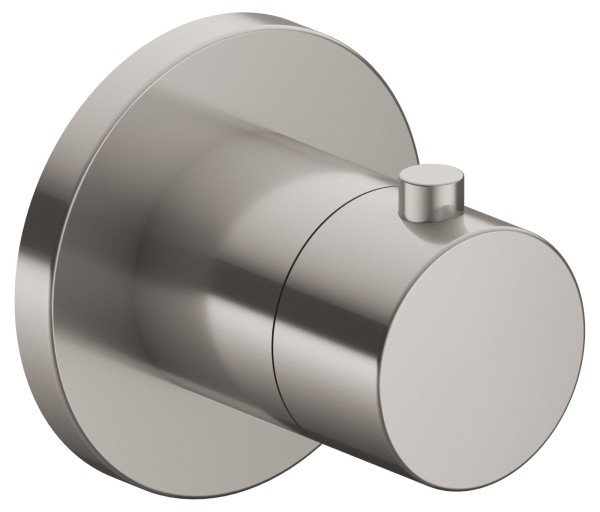 Keuco Thermostatarmatur IXMO 59553, rund, Edelstahl-finish, 59553070001