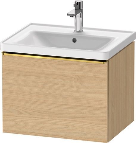 Duravit D-Neo Waschtischunterbau wandhängend Natur Eiche Matt 584x452x440 mm - DE4249034300000