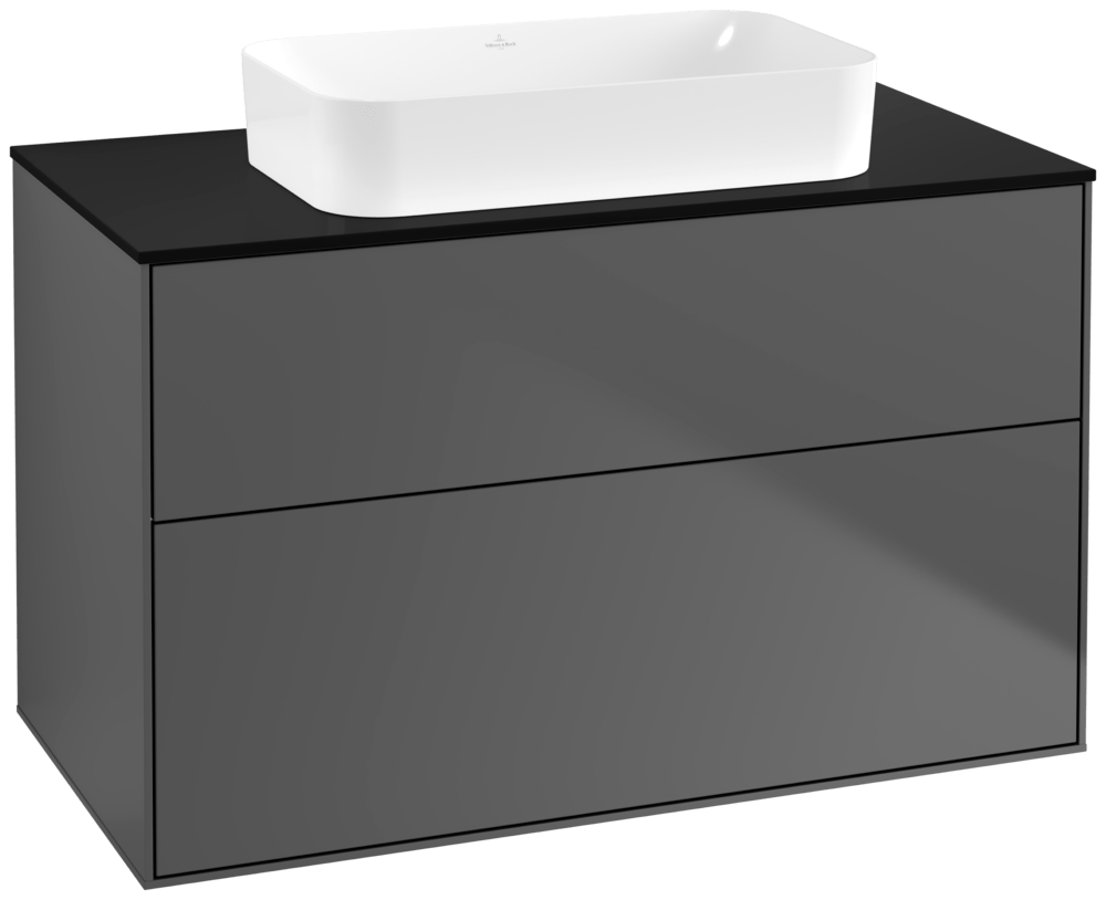 Villeroy & Boch Waschtischunterschrank Finion G64 1000x603x501mm Wandbel WT mittig, G64200GK G64200GK