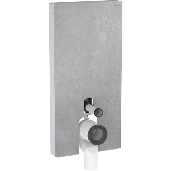 Geberit Grau Spülkasten, Monolith Sanitärmodul Für Stand-Wc, 101Cm, Wasseranschluss Seitlich, Mit P-Anschlussstutze - Image 4