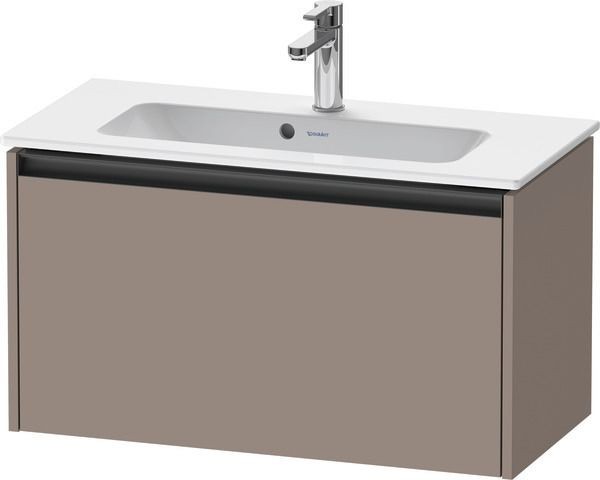 Duravit Ketho.2 Waschtischunterbau wandhängend Basalt Matt 810x390x440 mm - K25056043430000