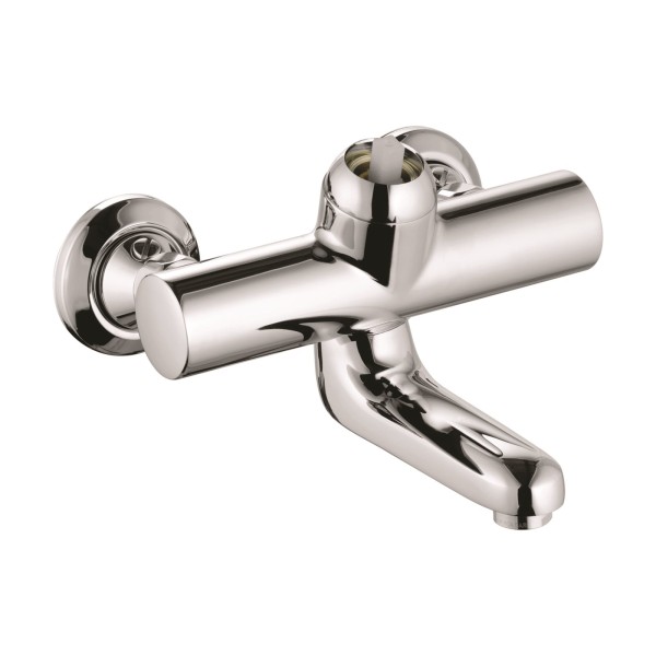 KLUDI PROVITA Wandarmatur-Einhandmischer DN 15 ohne Hebel, Ausladung 191 mm chrom