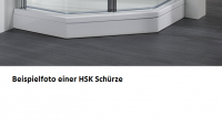 HSK Acryl Schürze 11 cm HSK Acryl Schürze 11 cm hoch, für HSK Fünfeck Duschwanne 90 x 90 cm