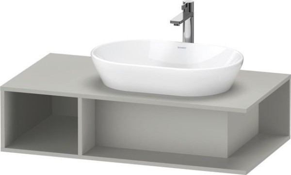 Duravit D-Neo Konsolenwaschtischunterbau wandhängend Betongrau Matt 1000x550x260 mm - DE495900707