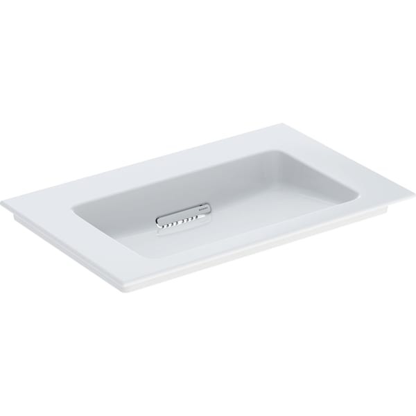 Geberit ONE Möbel-Waschtisch 75x47,5cm, Abgang horizontal