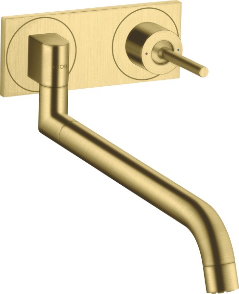 Hansgrohe Spültischmischer Unterputz Axor Uno 2 Brushed Brass