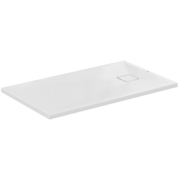 Ideal Standard Rechteck-Brausewanne Ultra Flat Evo 1200x700x35mm Weiß Alpin, T544001