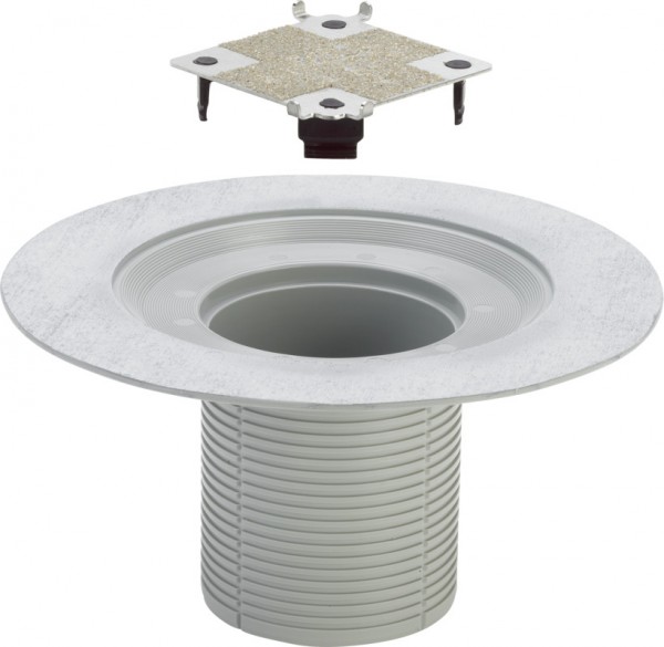 Viega Aufsatz 4932.3, in 100mm Edelstahl