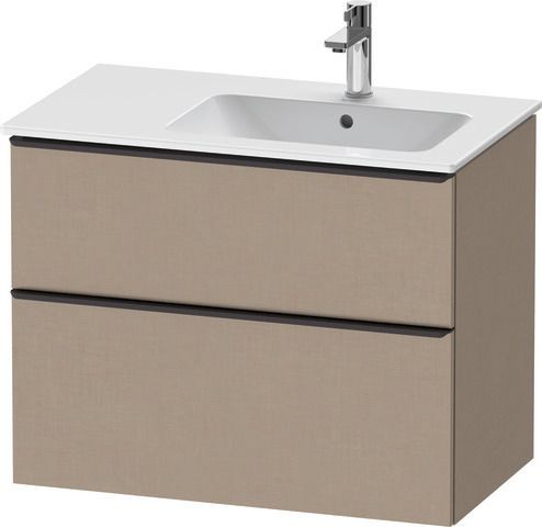 Duravit D-Neo Waschtischunterbau wandhängend Leinen Matt 810x462x625 mm - DE43670BD750000