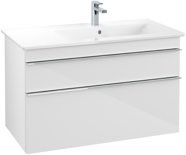 Villeroy & Boch Waschtischunterschrank Venticello A92801DH, B:953, H:590, T:502mm, Glossy White