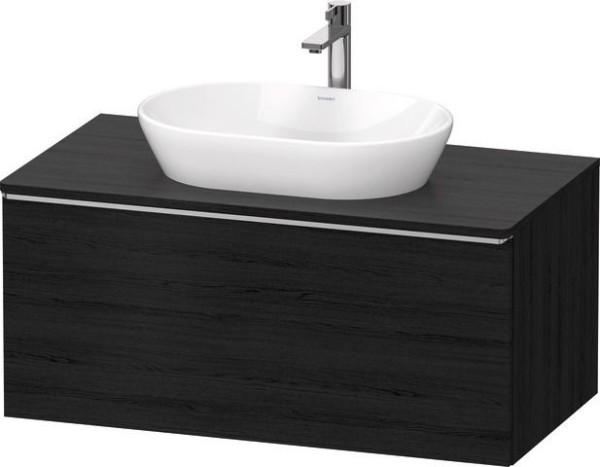 Duravit D-Neo Konsolenwaschtischunterbau wandhängend Eiche Schwarz Matt 1000x550x459 mm - DE49480701