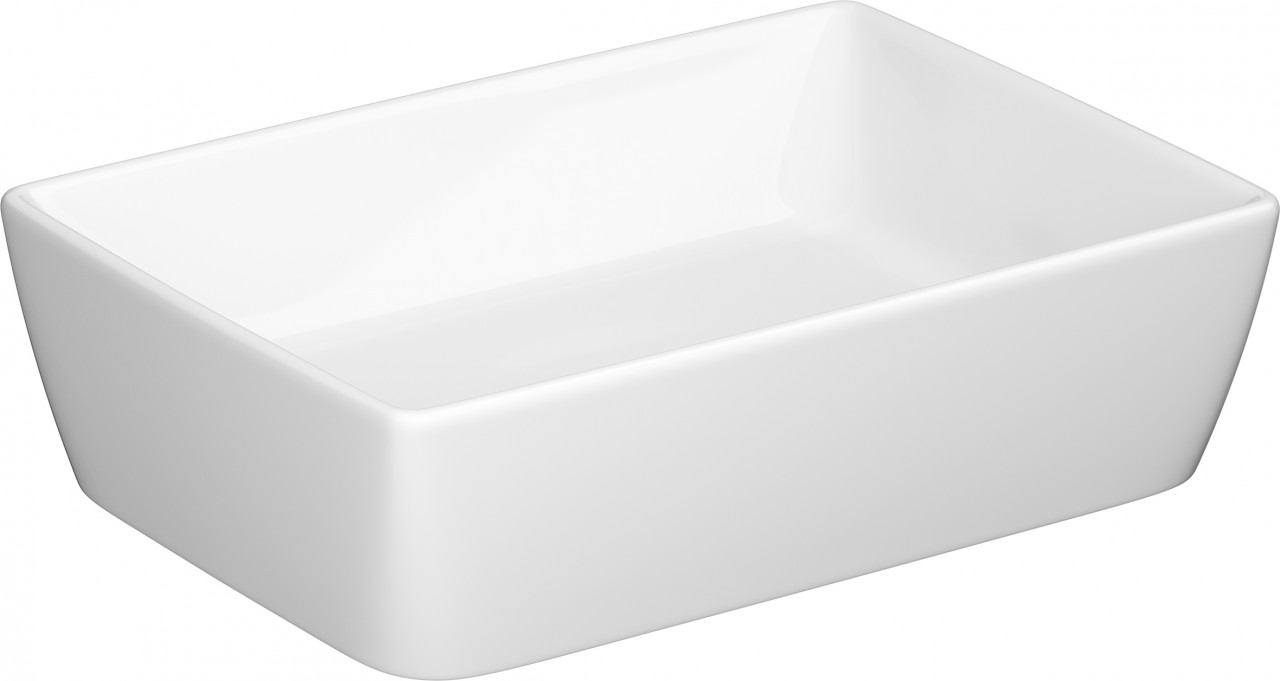 Neuesbad Serie 300 Keramik Aufsatzwaschtisch, B:505, T:360, H:145mm, weiss 1K40-0061