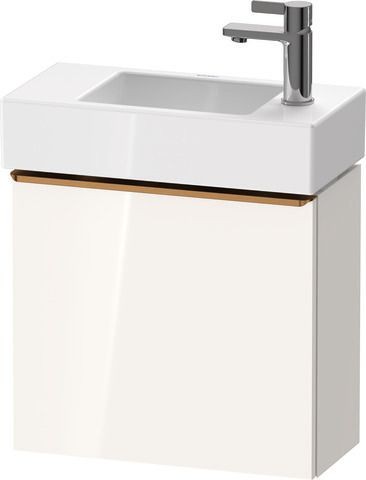 Duravit D-Neo Waschtischunterbau wandhängend Weiß Hochglanz 484x222x440 mm - DE4219L04220000