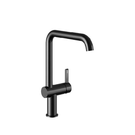 KWC Hebelmischer BEVO E Schwenkauslauf, A220, L-Auslauf, industrial black,125347