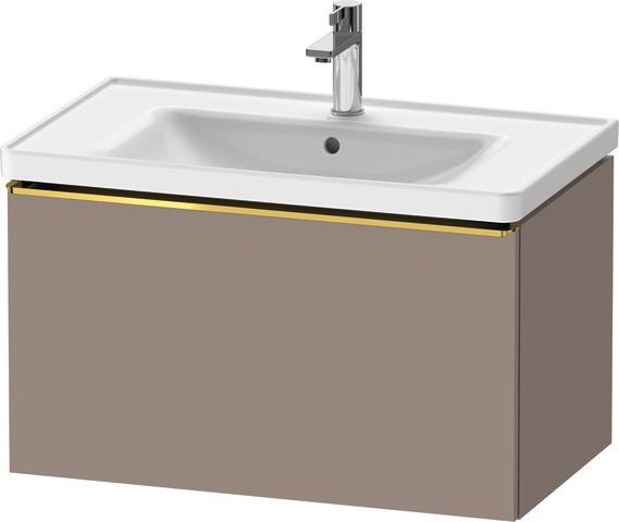 Duravit D-Neo Waschtischunterbau wandhängend Basalt Matt 784x452x440 mm - DE4255034430000