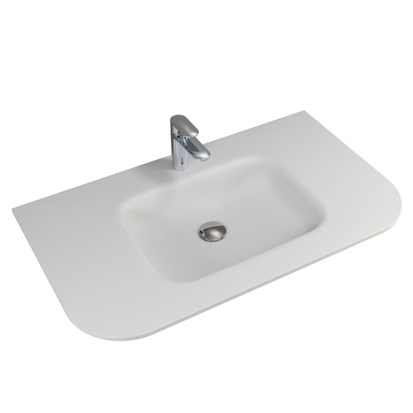 Pelipal Serie 7200 Solid Surface Waschtisch rund, BME038F87202