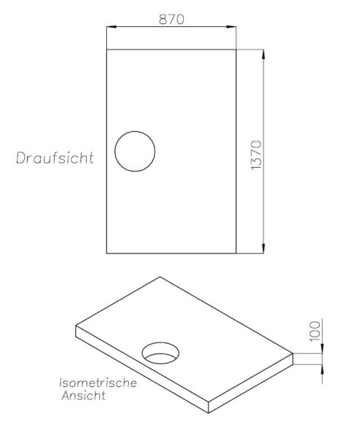 Neuesbad Wannenträger für Laufen Pro 140x90x2,9