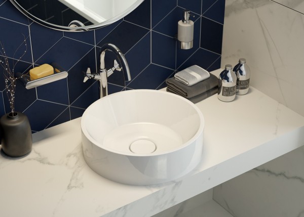 Neuesbad Serie 400 Waschtischarmatur, erhöht, Oberfläche: chrom