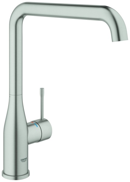 GROHE Küchenarmatur Essence 30505 hoher Auslauf supersteel, 30505DC0