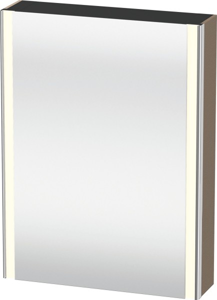 Duravit XSquare Spiegelschrank Leinen 600x155x800 mm - XS7111L75751000